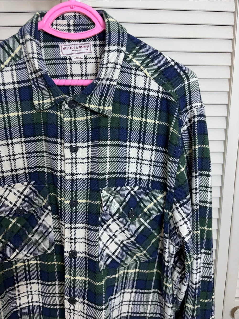 J. Crew Wallace & Barnes Cotton Twill Workshirt Medium